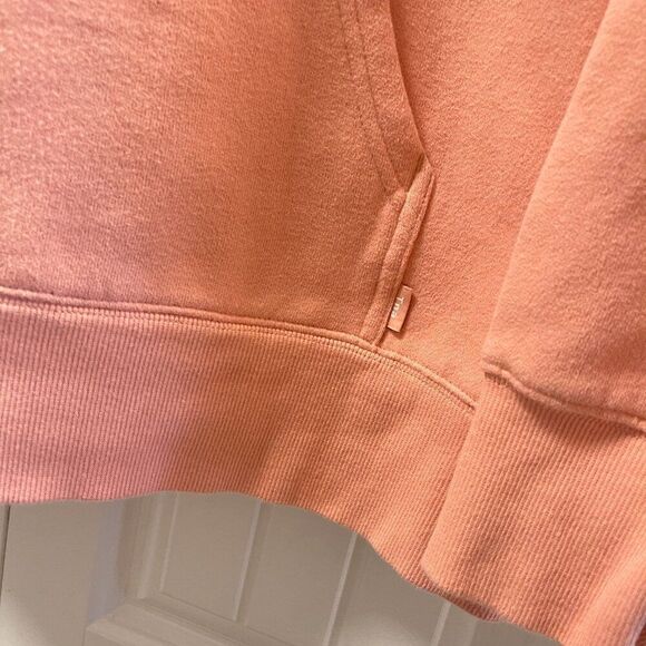 NWOT TNA Aritzia Cozy SweatFleece Boyfriend Hoodie Pink - Picture 4 of 10